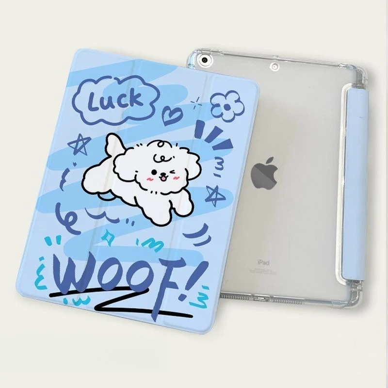 حافظة لهاتف سامسونج تاب S10 S9 12.4 بوصة غطاء فوندا لـ Tab S10 FE Plus 13.1 S7 S8 S9 11 Plus بوصة جرو لطيف