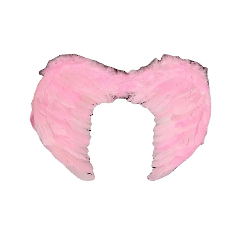 Girl Angel Feather Wings Party Wing Wedding Birthday Halloween Christmas Show Dance Stage Performance Props Costume