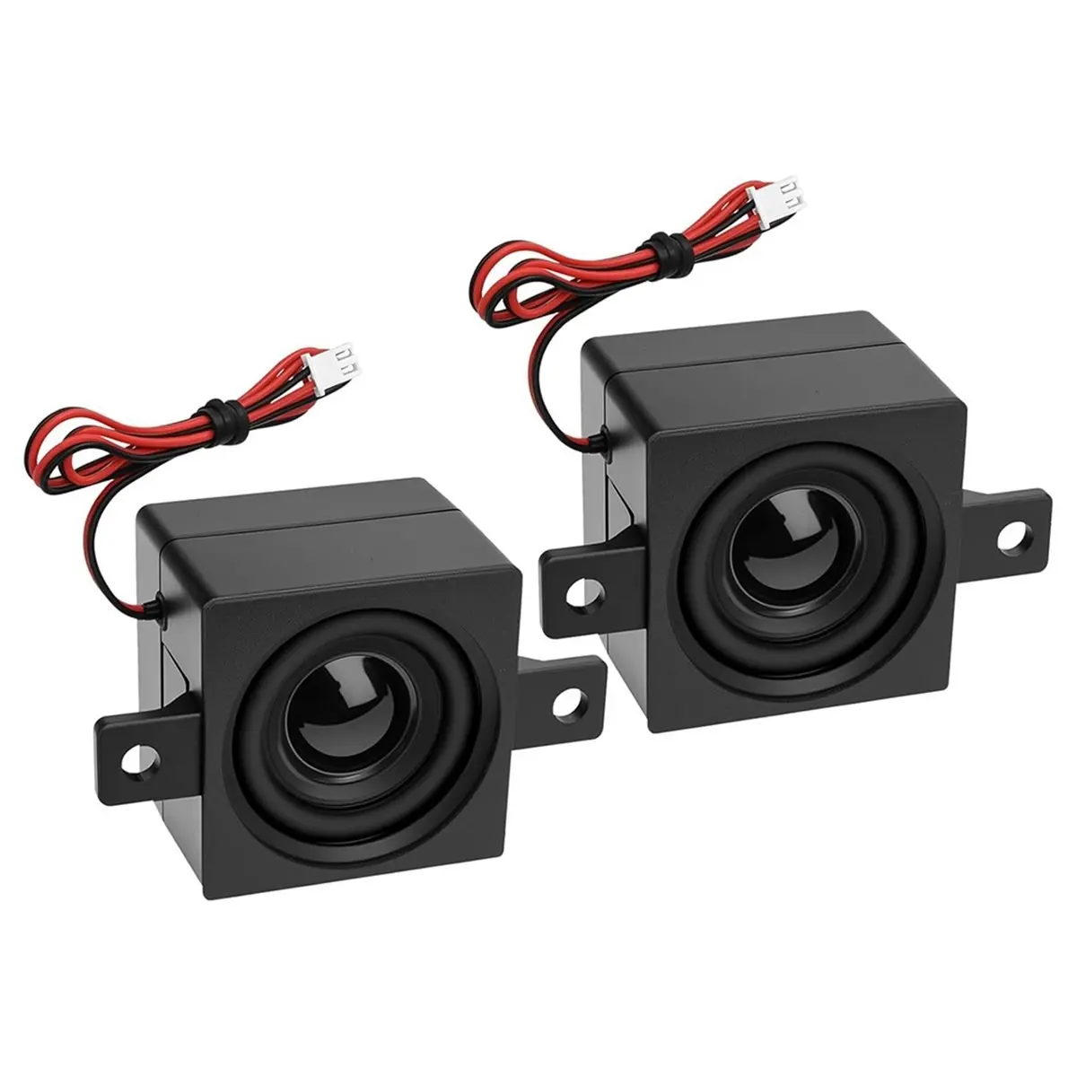 DT82 New 2pcs Speaker 10 W 4 Ohm Single Cavity Micro-Loundspeaker with PH2.54mm-2Pin Interface for Small Electronic LCD Machine
