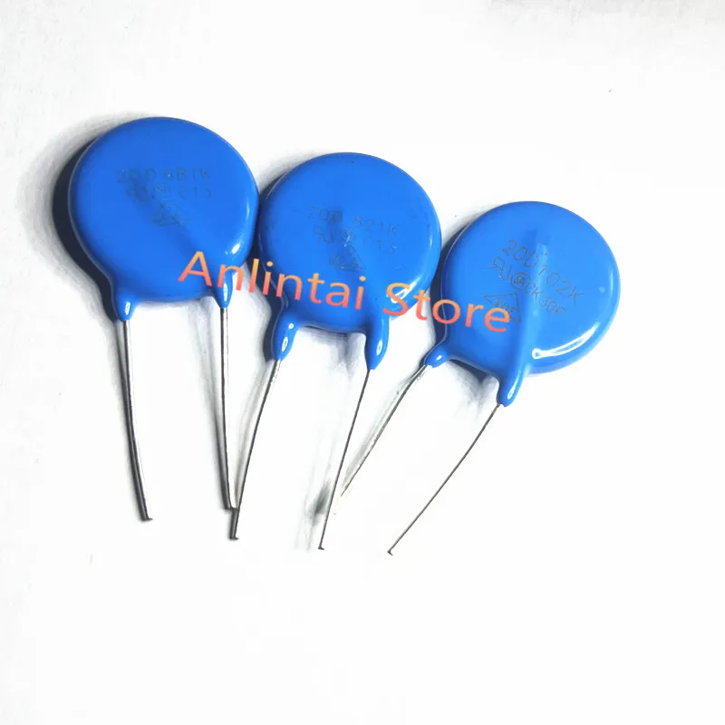10PCS DIP Varistor 14D101K 14D102K 14D121K 14D241K 14D270K 14D271K 14D361K 14D391K 14D431K 14D471K 14D561K 14D681K 14D821K