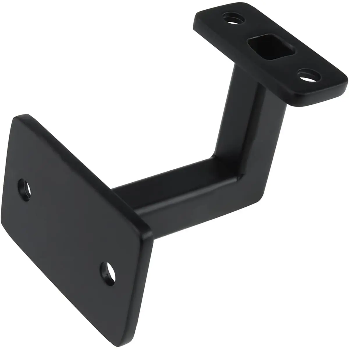 Stair Handrail Bracket Adjustable Railing Holder Wall Support Hand Rail Black Staircase Handrail Accessories