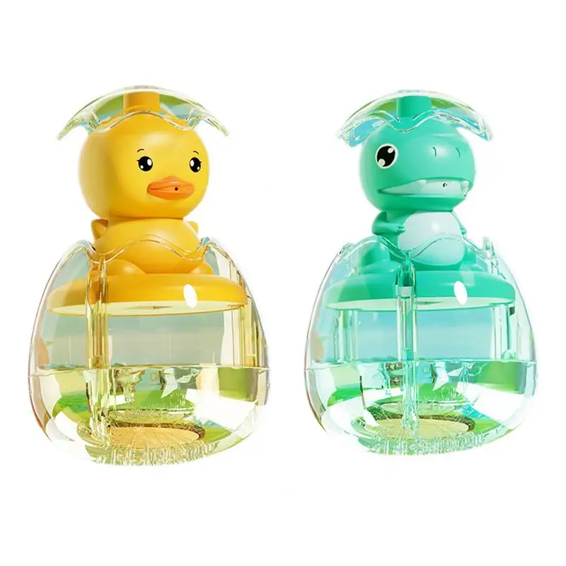 

Bathtub Sprinkler Toy Transparent Animal Egg Spray Water Bath Toys Bathroom Toy For Kids Ages 0-7 Outdoor Water Play Game For