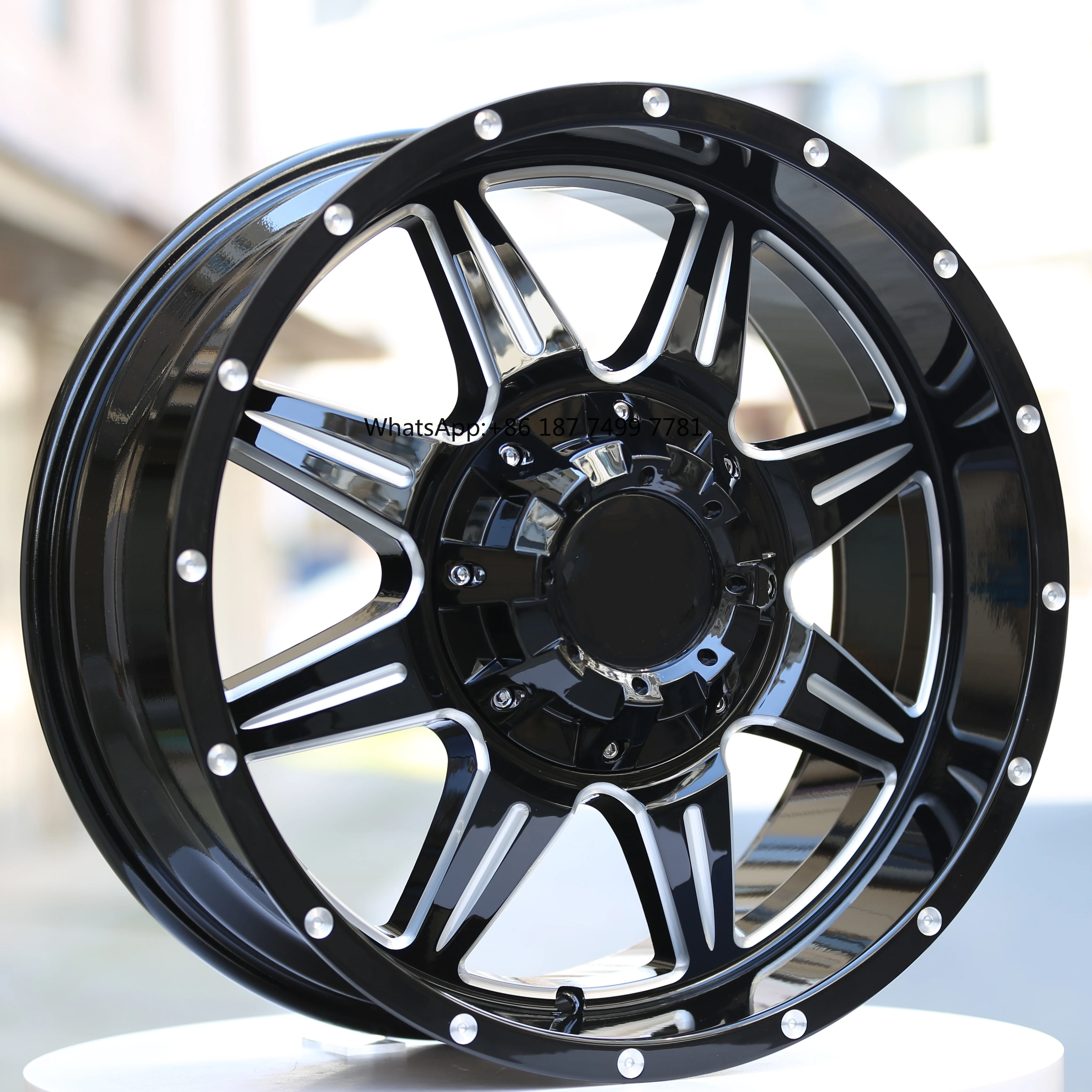 

20,22 Inch 5x150 5x139.7 6x139 6x135 Off-Road Modification Wheels Fit for .for Tundra for Ram 1500 3500 .Ranger F150