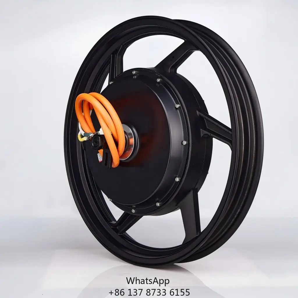 

18 Inch-2.15 3000W High Power Bare-rim Hub Motor Factory Price Motor For Electric Motorcycle