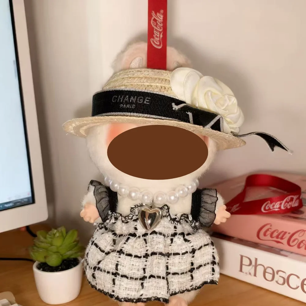 زي فستان الدمية LA BUBU مقاس 17 سم (الدمية غير متضمنة) ملابس LA BUBU، مجموعة فستان الأميرة المنقوش اللطيف من LABUBU، بما في ذلك cu #5