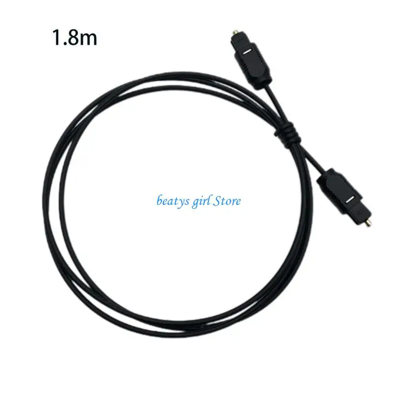 C7AB High Efficiency Home DVD Player Connector 1.8/3/5meters Optical Fiber Cord Toslink Cord for DVD Player
