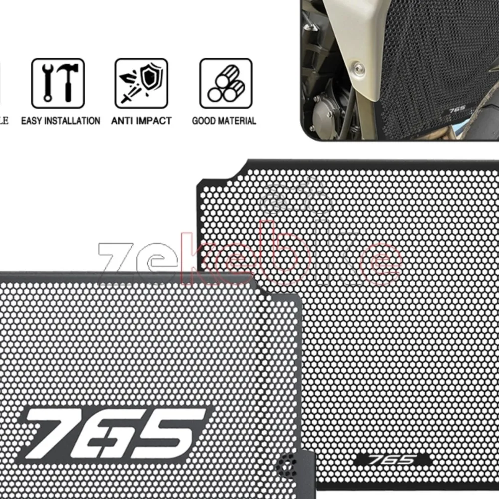 For Street Triple 765 RX 2026-2027-2028 Motorcycle Radiator Grille Guard Cover Water tank Protective 765 RS / R / Moto2 Edition