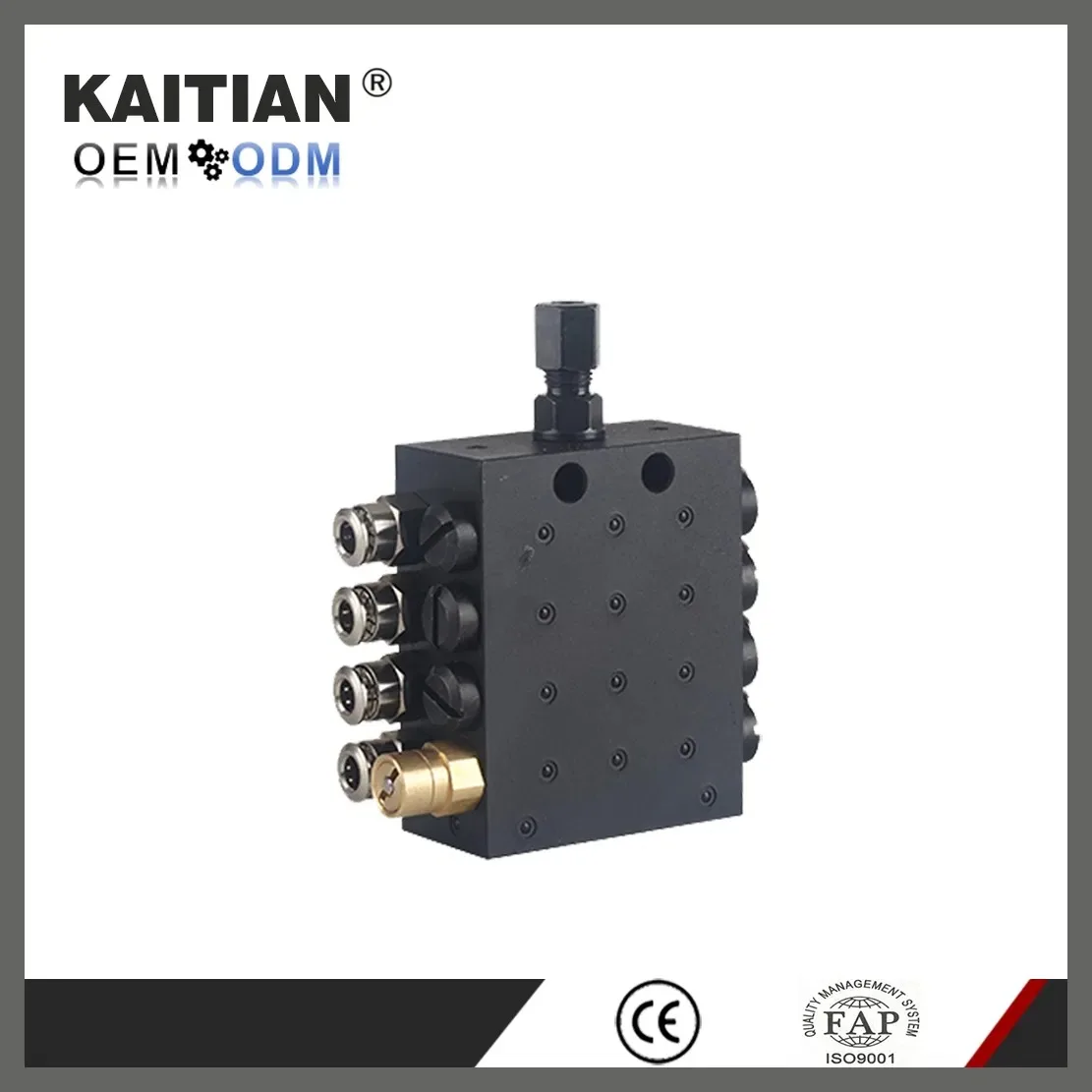 Wear Resistant Customized Solutions Progressive Dispensers Used on Mining Machinery Centralized Lubrication System with ISO, CE