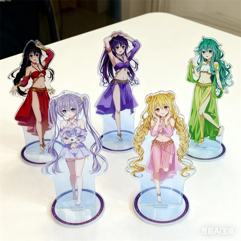 

DATE A LIVE V Hoshimiya Mukuro Himekawa Yoshino Yatogami Tohka Kurumi Tokisaki Acrylic Stand Doll Cosplay Figure Model Toy Gift