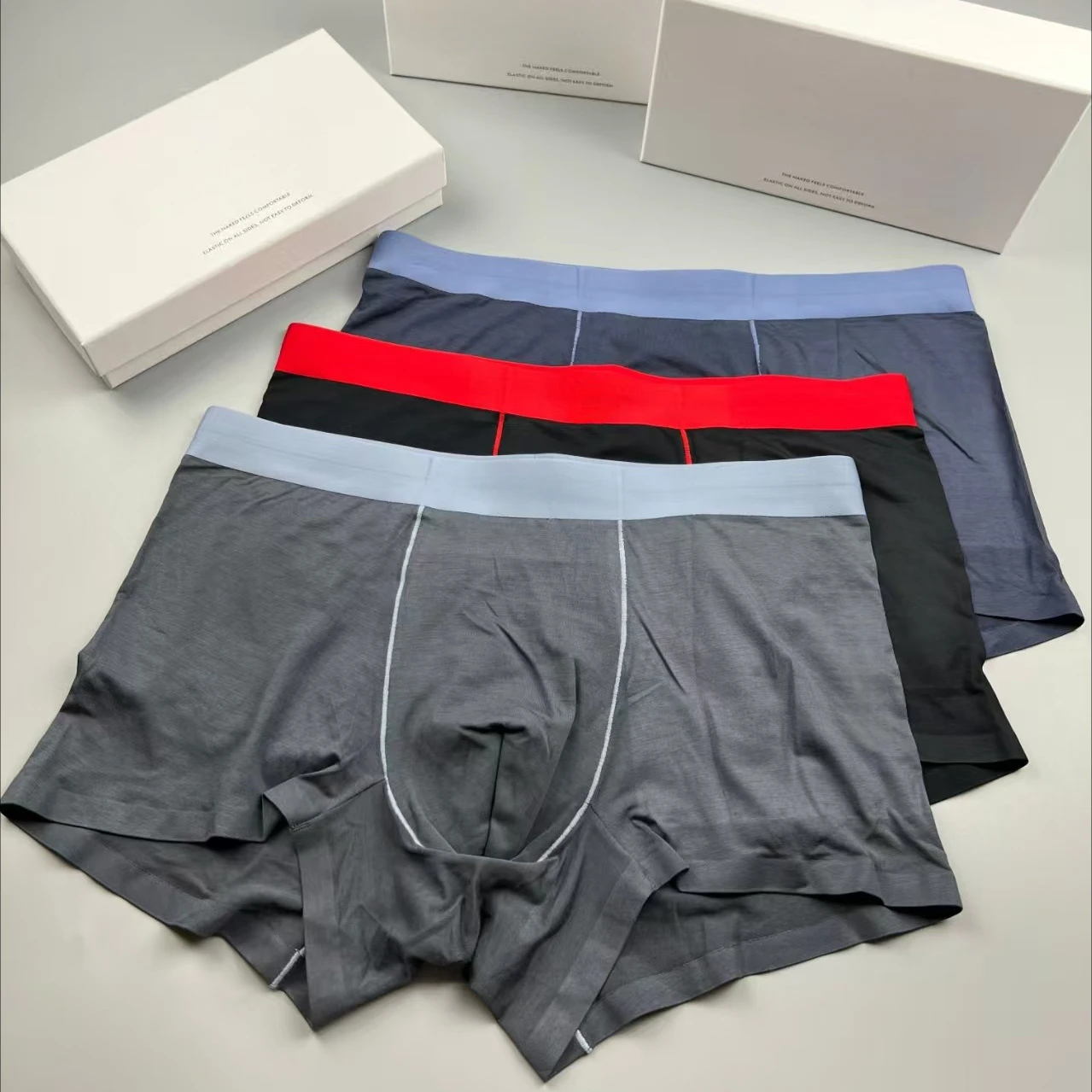 Lemon 3pcs Men Underwear Boxer Fashion Sexy Underwear Antibacterial Soft  Comfortable Underwear Brand Boxer Shorts Men's Panties