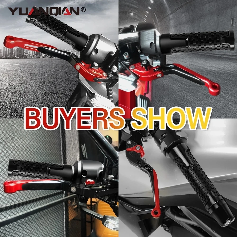 ل SYM MAXSYM TL 500 508 Maxsym TL500 TL508 دراجة نارية دواسة فرامل عتلات 7/8 "22 مللي متر المقود القبضات مقود قبضة ينتهي المقابس