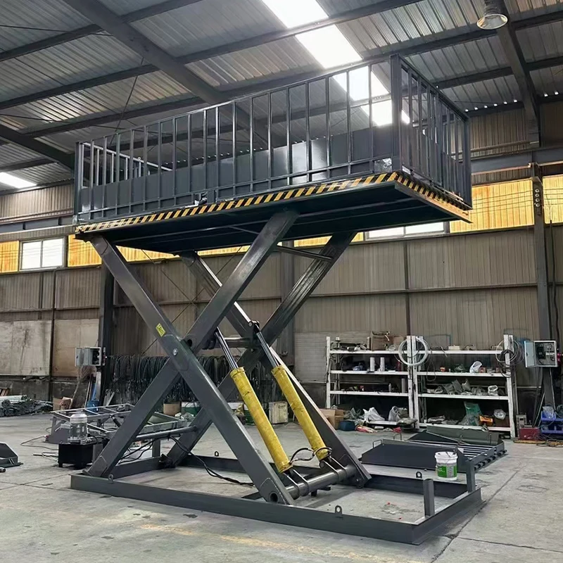 

1.5m Adjustable Double Scissor Lift Table