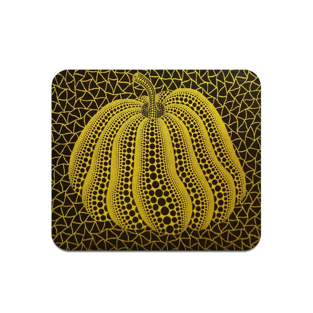 

Yayoi Kusama Pumpkin Mouse Pad Offices Accessories Gaming Small Mousepad Desk Mat Office Rug Gamer Mats Anime Gadgets Computer M