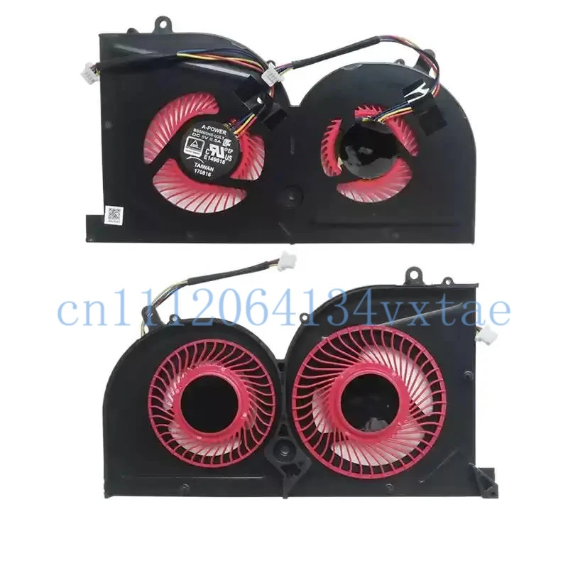 Cooling Fan For MSI GS63 GS63VR GS73 GS73VR GS62 GS72 MS-17B1 Stealth Pro Series GPU Fan BS5005HS-U2L1 DC 5V 0.2