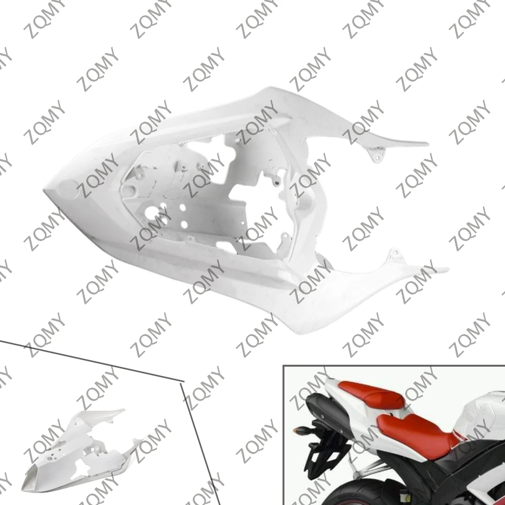 

Motorbike Tail Rear Fairing Cover Bodywork For YAMAHA YZF R1 2007 2008 Injection Mold ABS Plastic Unpainted White