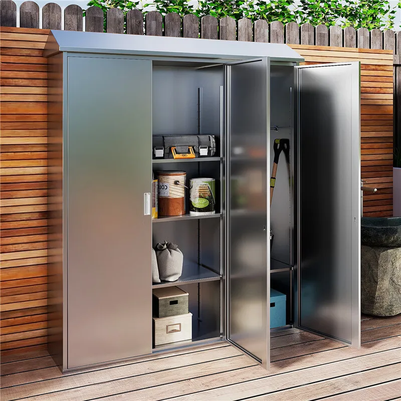 

Storage Locker Tool Cabinet Cleaning Balcony Waterproof Creative Tool Cabinet Saving Space Tools Packaging Lemari Alat XYGJG