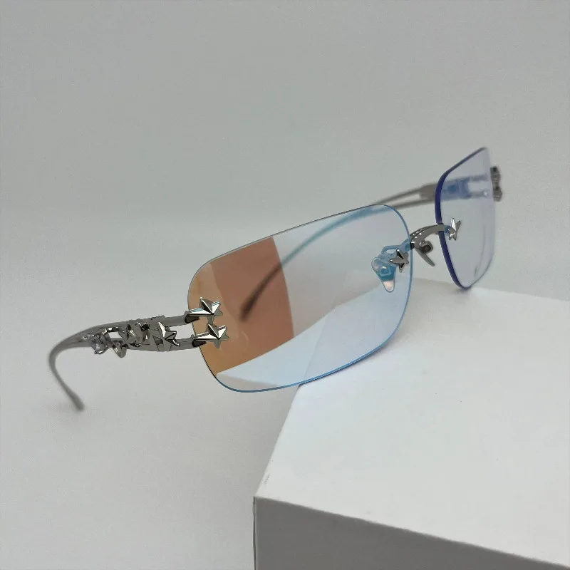 

2025 GM Pure Titanium Frame Star Sunglasses for Men and Women Lolita Style Photochromic Designer Sunglasses Glitt