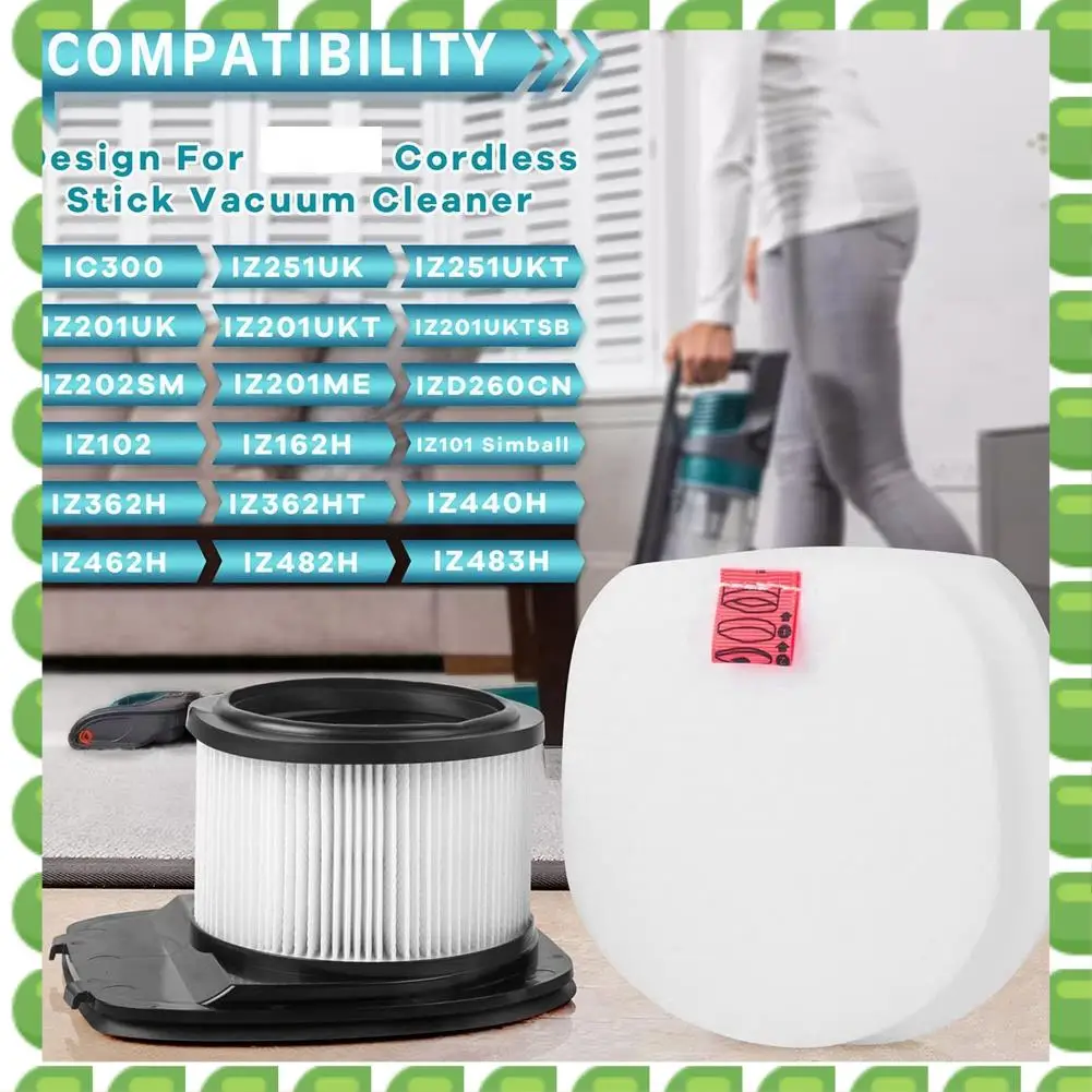 

A04V Replacement Parts HEPA Filter Compatible For Shark IZ300 IZ300UK IZ320 IZ320UK Vacuums Cleaner Accessories