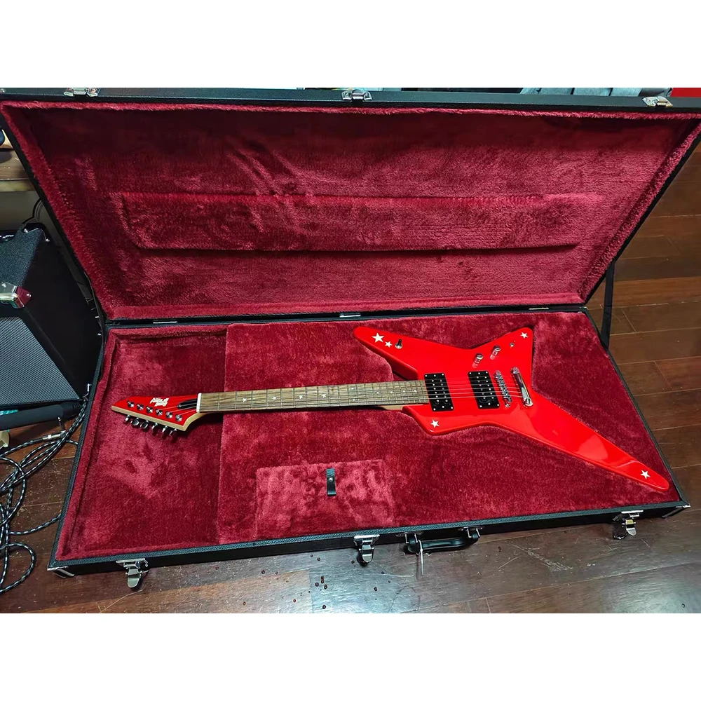 

RandomStar Kasumi Fla Star Special Guitar Fork Collaborative Edition Instrument Case Musical Accories Guitar Bapa