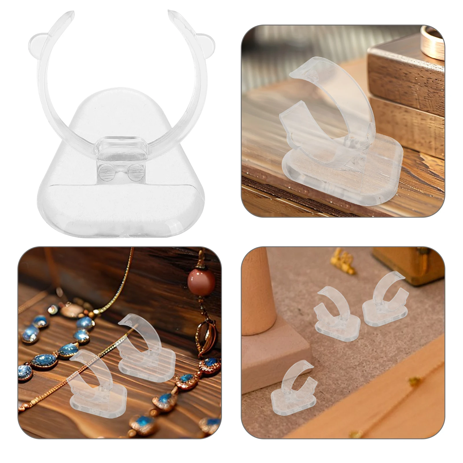 

20pcs Display St Necklace ganizer Jewelry Necklace ganizer St Holder Props Bracelet St for Events Plastic Storage