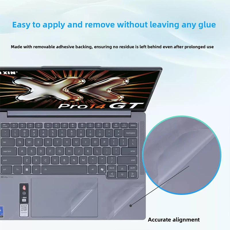 For IdeaPad Pro 5 14AGP11/14IPH11 body film 14Inch 14AKP10/14ASP10 Laptop skin sticker 14IAH10 vinyl transparent protective film