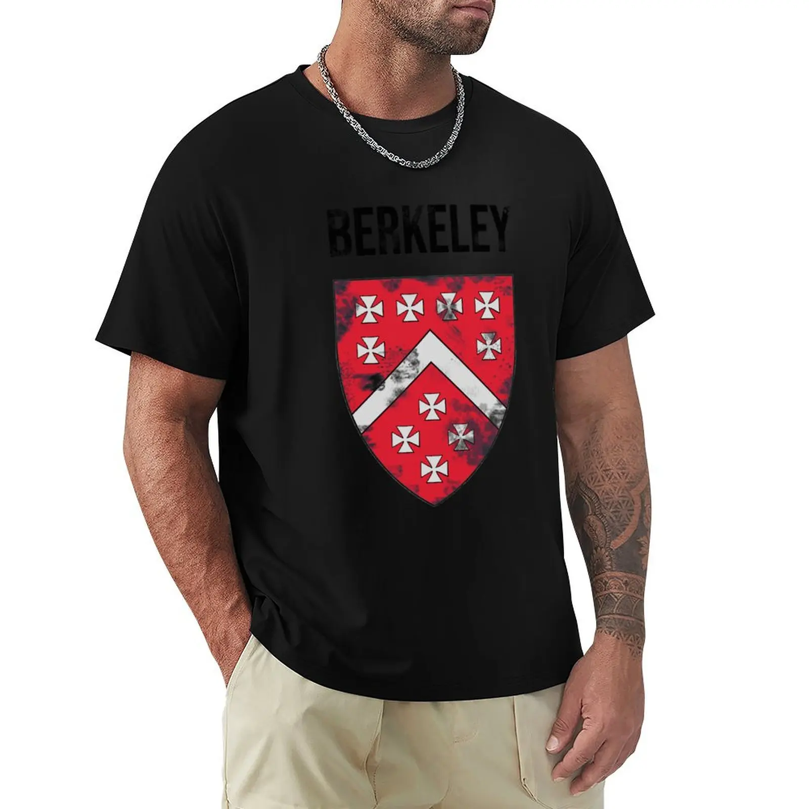 

Berkeley College Yale T-Shirt sports fans customs summer shirt heavyweights men t shirt