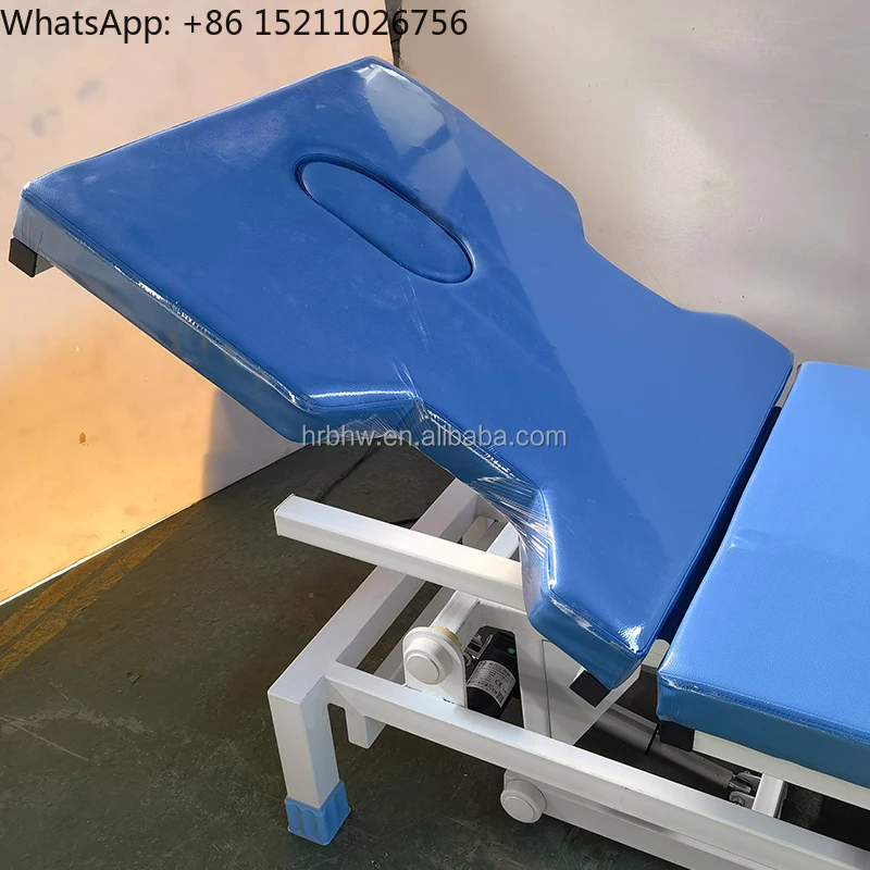 Full Electric 2 Function Treatment Table Foot Pedal Control Physical Therapy Tables for Sale