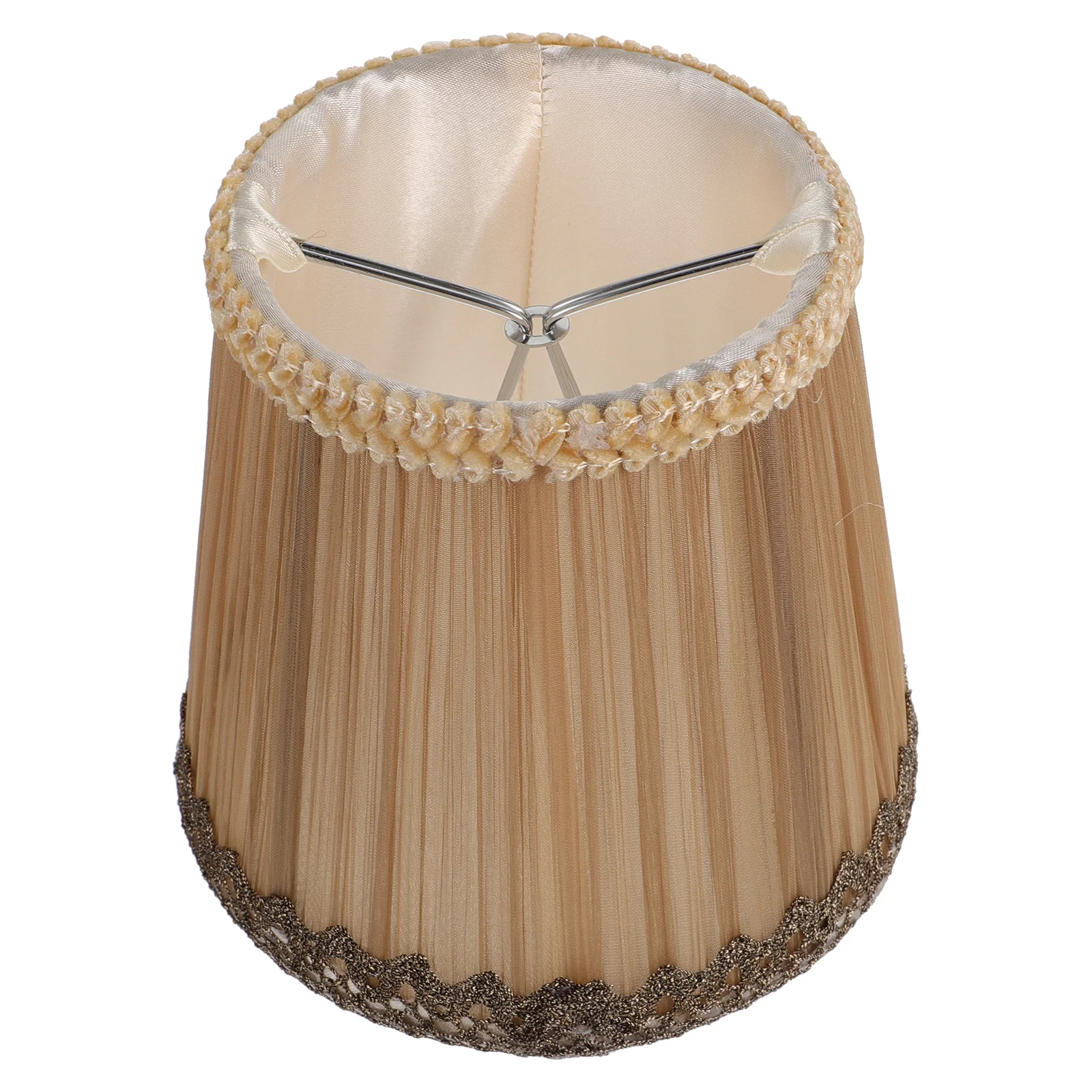 

1Pcs Crystal Chandelier Shade European Style Decorative Ceiling Lamp Cover for Indoor Warm Lighting Elegant Hanging Lampshade