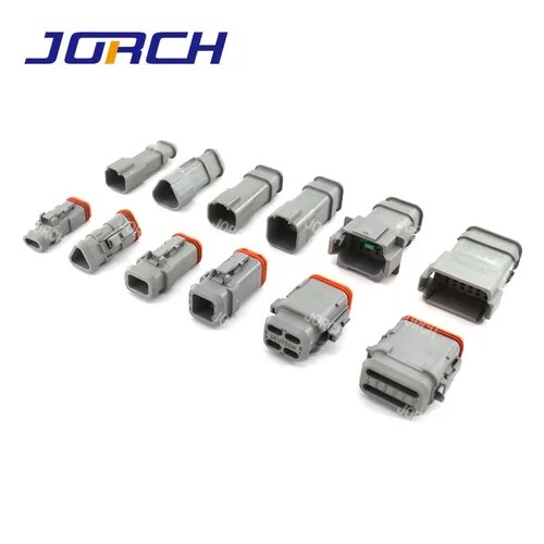 Imagen 2 del producto Conector serie 2P 3P 4P 6P 8P 12P DT E008, conector de cable automático resistente al agua DT06-2S-E008 DT04-2P-E008 con terminales