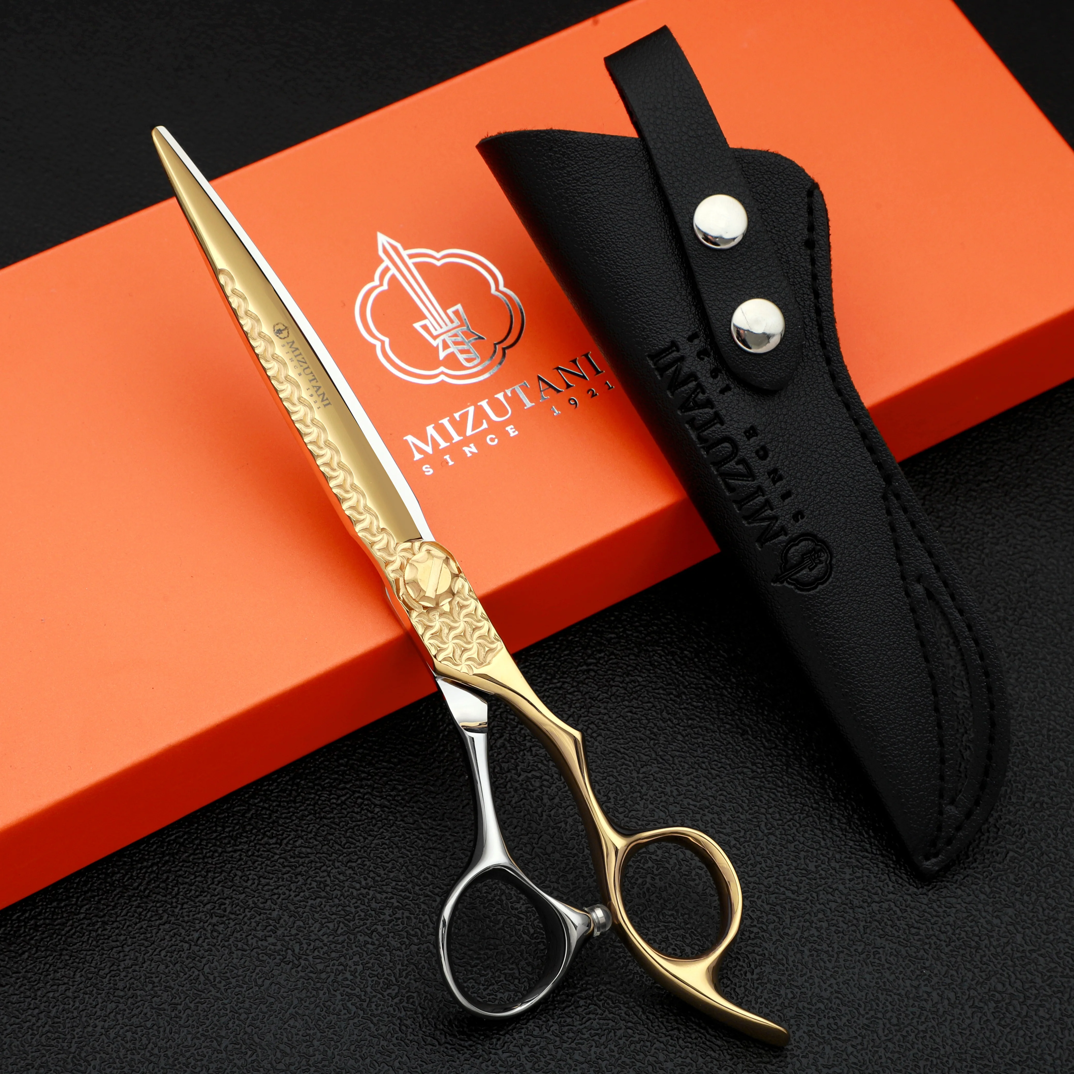 barber Scissors professional hairdressing scissors 6.8 inch VG10 material Hair cutting machine Hair cutting scissors