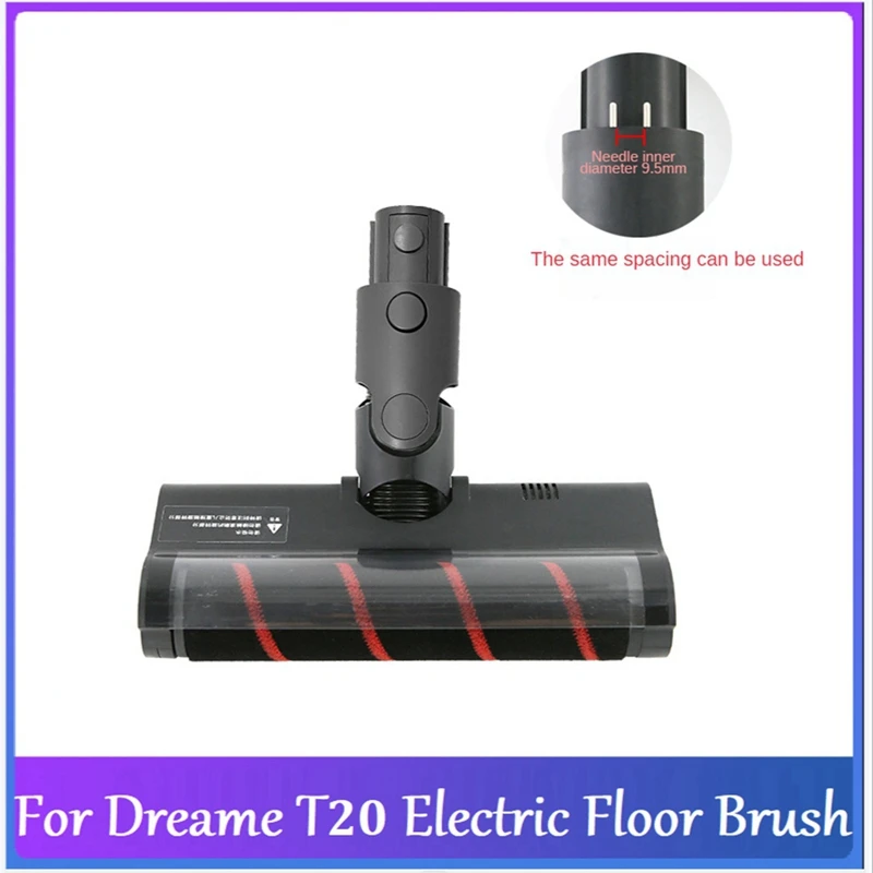 

For Dreame T20 Wireless Vacuum Cleaner Electric Floor Brush Soft Velvet Roller Accessories