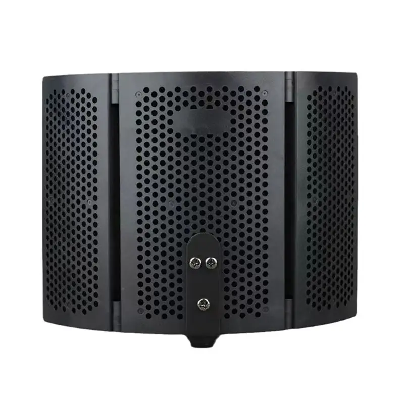 A98Z GAZ-300P Portable Vocal Booth Ambient Reflection Filter Sound-Absorbing Foam Mic Isolation Shield Mic Soundproof Screen