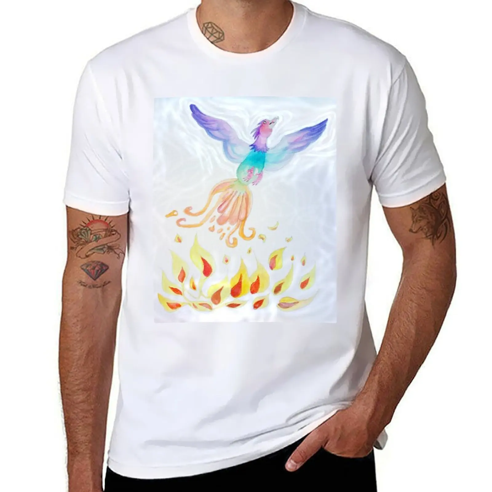 

rising phoenix T-Shirt Durable Work Wear T-Shirt