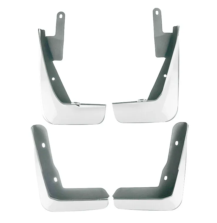 For Lexus IS 2013-20 300 350 White ABS Front Rear L&R Mud Flap Splash Guard 4PCS