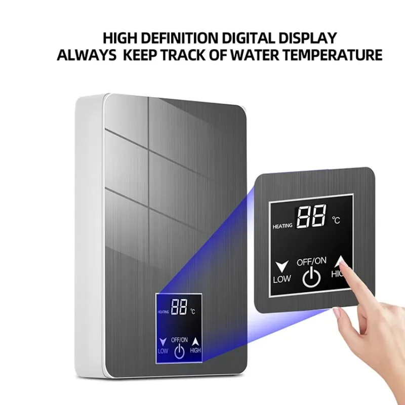電気インスタント給湯器 インスタントシャワー給湯器 インスタント電気給湯器 3.5~6kW Wifi