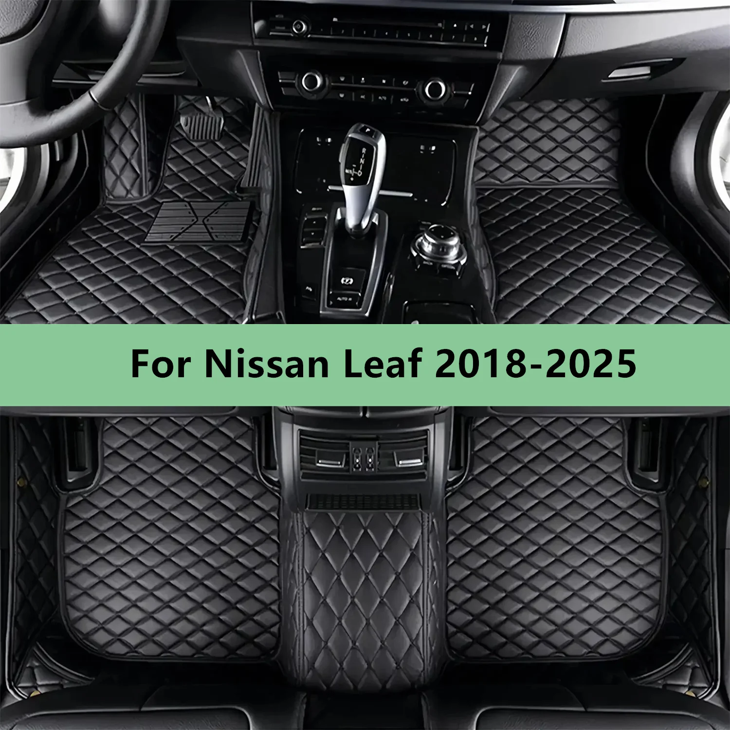 

Custom Car Floor Mats For Nissan Leaf 2018-2025 Car Floor Mats For Men Women Car Accessories
