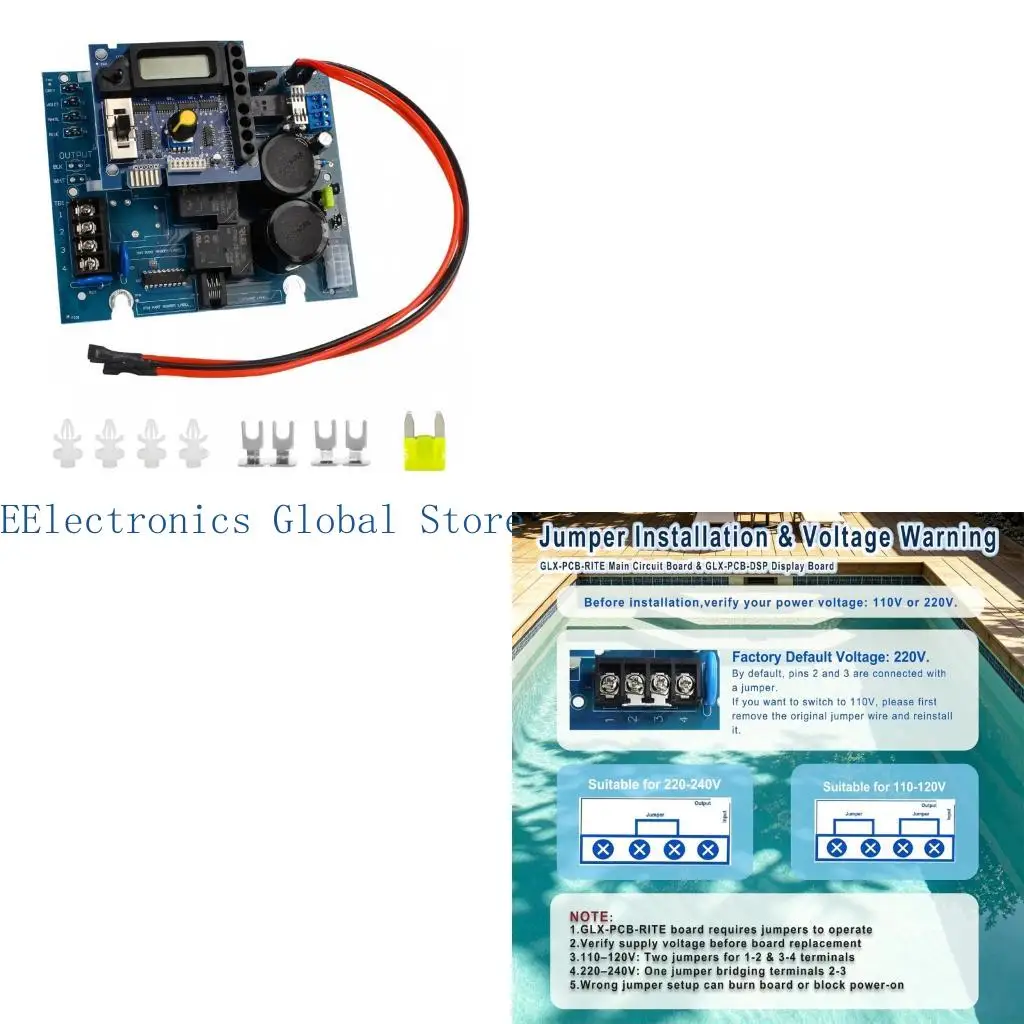 462B Replacement Circuit Board Set for Salt Chlorination Control Repair