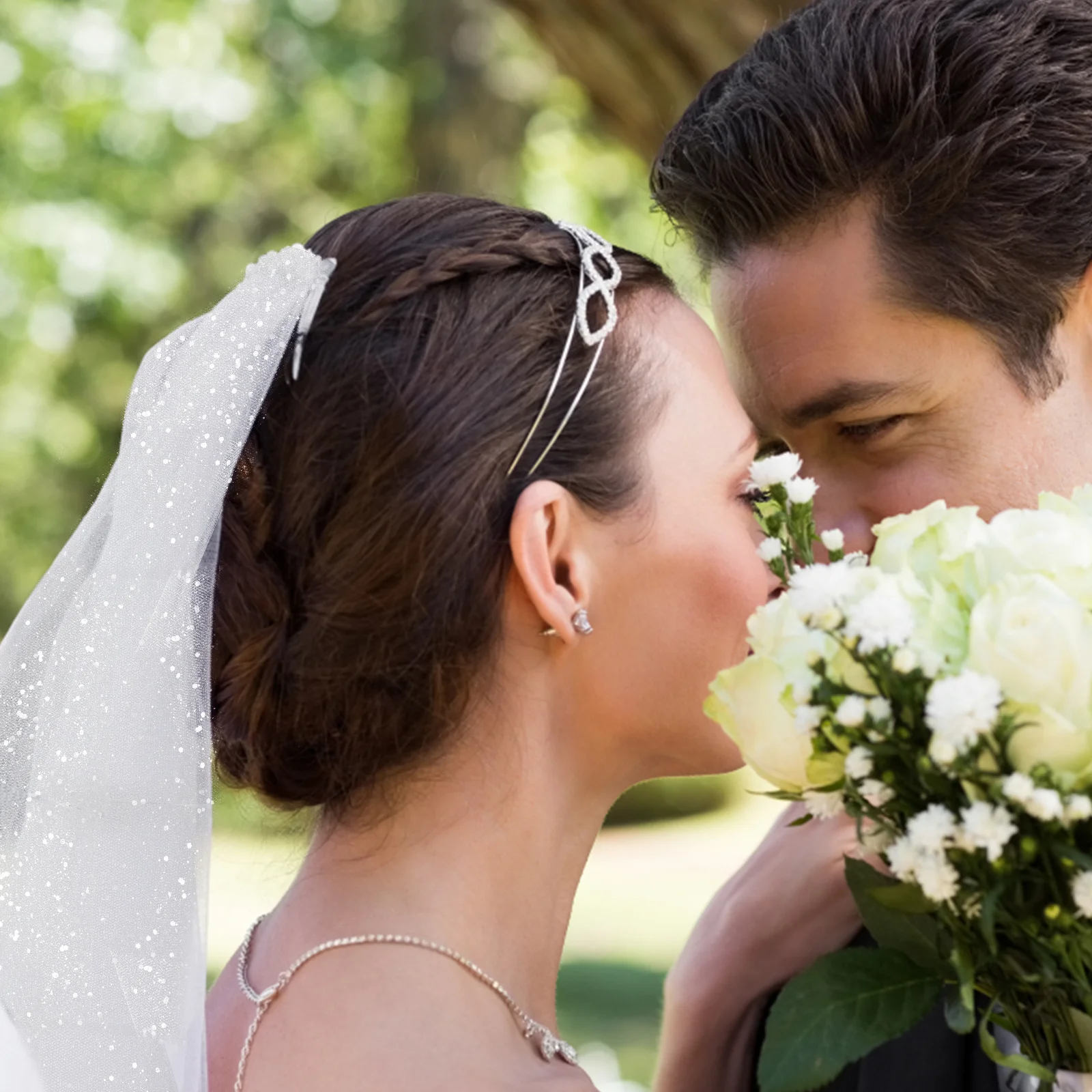 2 Rolki Brokatowego Tiulu Dekoracyjnego Organza do Rękodzieła, Szycia, Dekoracji Choinek Świątecznych, Tkanina Tiulowa