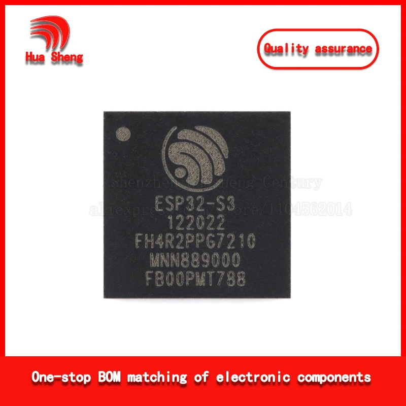 Original Esp32-S3Fh4R2 Qfn-56 Wi-Fi+Bluetooth5.0 4Mb 32-Bit Dual-Core Mcu Chip
