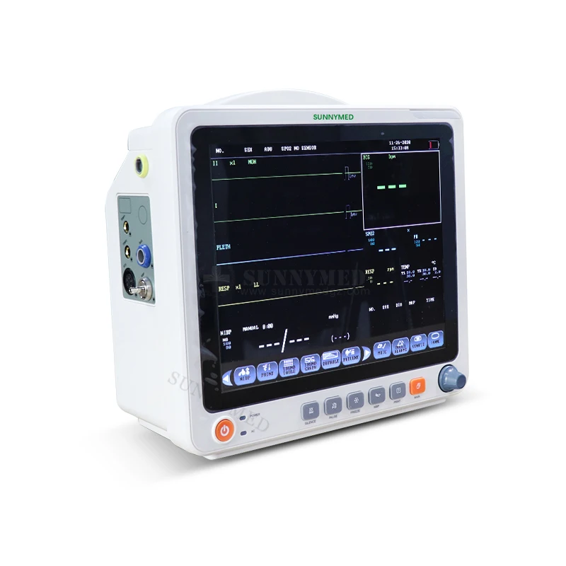 

SY-C005T Medical Multiparameter Human /Animal Monitor- Touch Screen Ambulance Monitor-