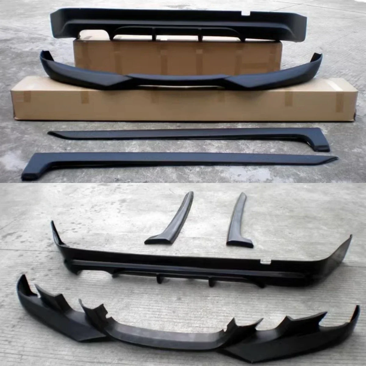 

Комплект кузова, передняя и задняя губа, боковая юбка в сборе для BMW E90 2005-08 2009-10, модифицированная передняя задняя лопата, автоаксессуары