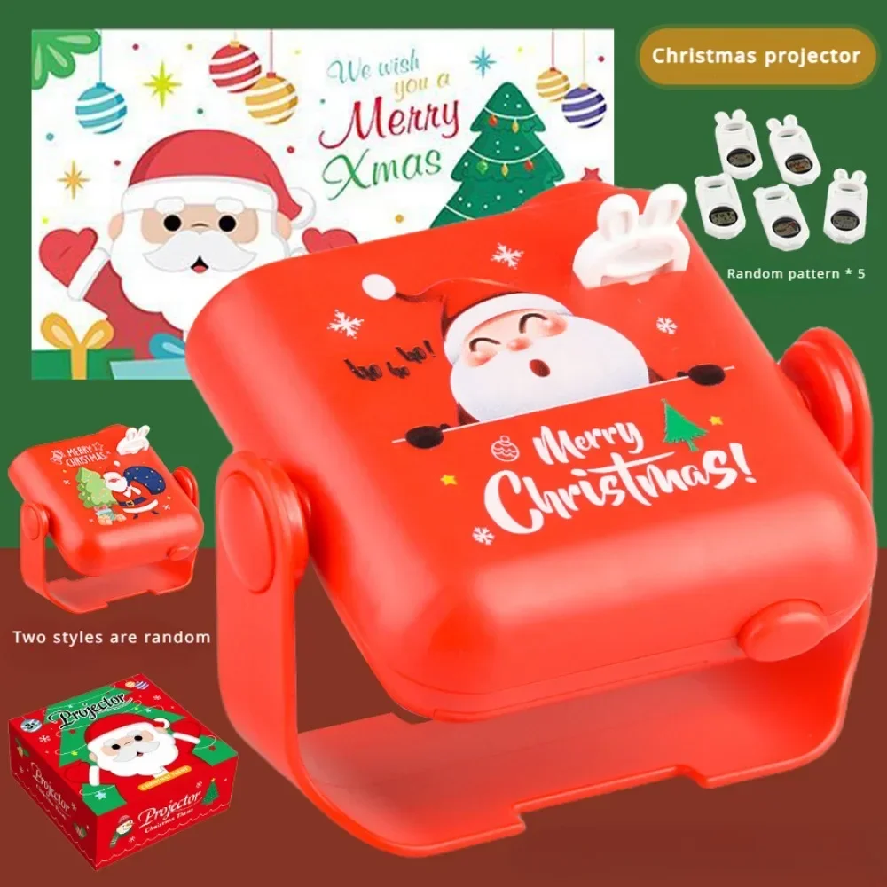 Christmas Projection Lamps Children Projector Torch Lamp Bedtime Story Book Early Education Toy Christmas Projector Baby Gifts