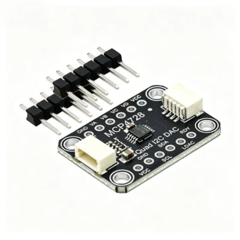 MCP4728 Quad DAC Output with EEPROM Module, Compatible