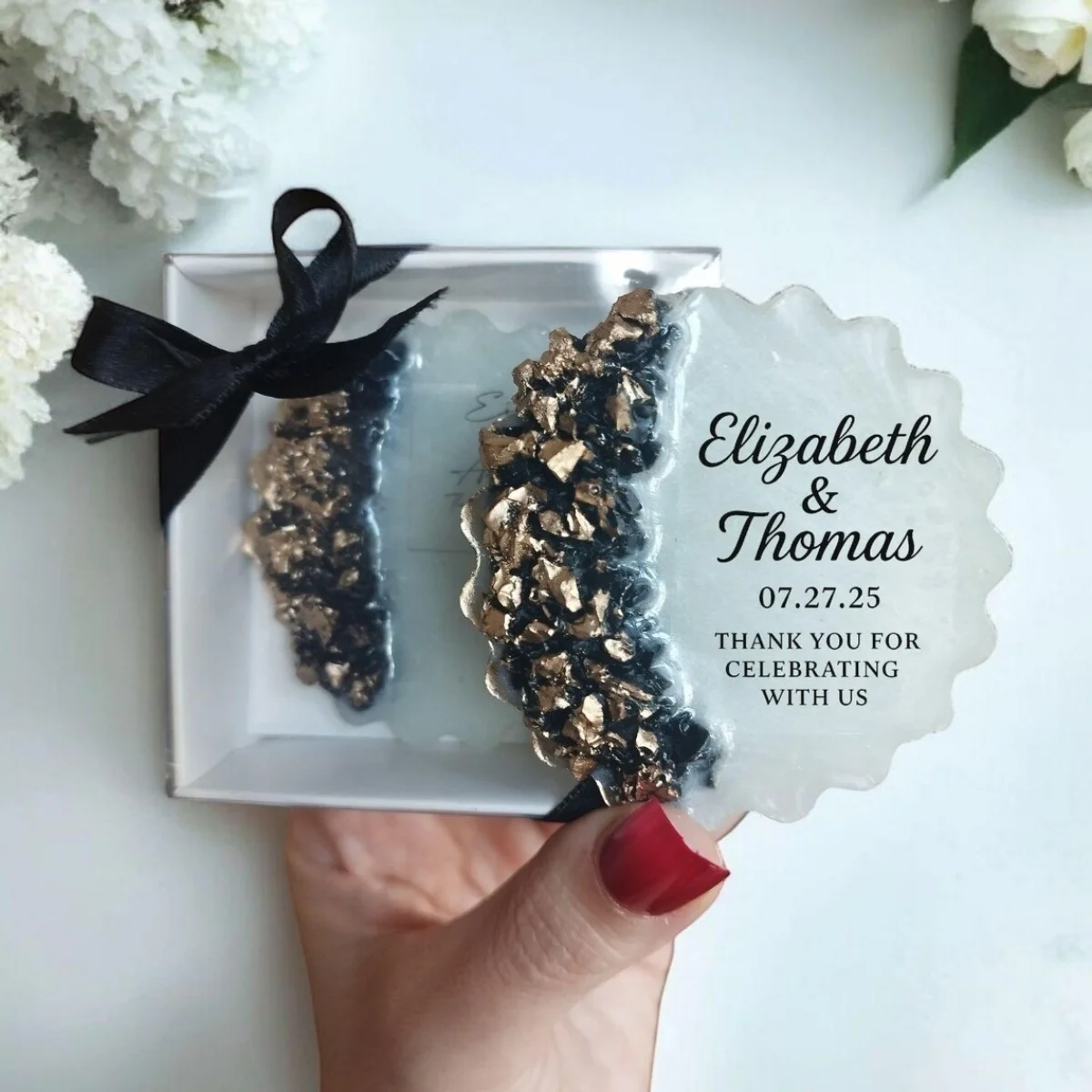 Wedding Favors Custom  Custom Keepsakes Elegant Guest Gifts Bridal Reception Souvenirs Memorable Celebration