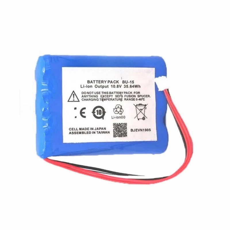 High Capacity BU-15 Fiber Fusion Splicer Battery Pack 10.8V 3500mAh for Sumitomo T-400S Fiber Welding Machine T400S Brand New