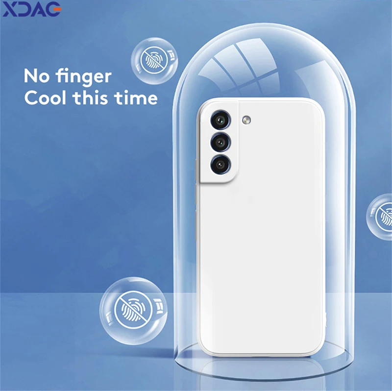 Original Liquid Silicone Phone Case Cover for Samsung Galaxy S21 FE S21FE 5G 6.4\