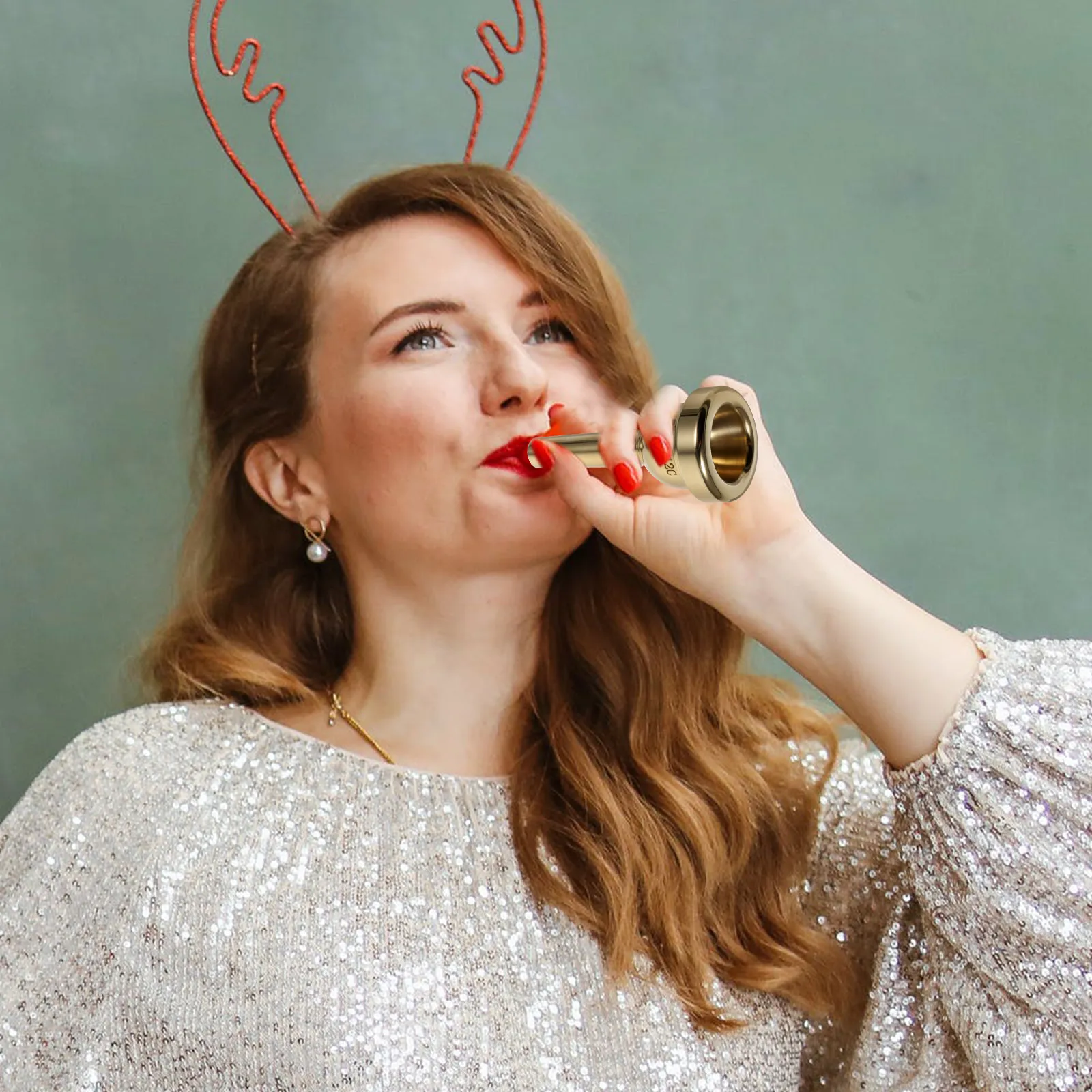 

Alto Trombone Mouthpiece 12C Metal For Professional Beginner Durable Universal Fit Trombone Parts Accessories Instrument