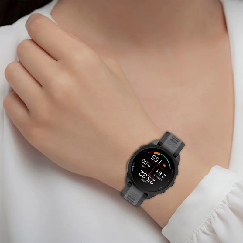 18 مللي متر/20 مللي متر/22 مللي متر سوار ساعة ذكية ل Garmin Forerunner 165 245 645 255 265 255S 265S Venu 2 Plus سوار معصمه Vivoactive 5