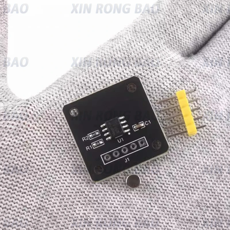 MT6701 magnetic encoder magnetic induction angle measurement sensor module 14bit high precision instead of AS5600