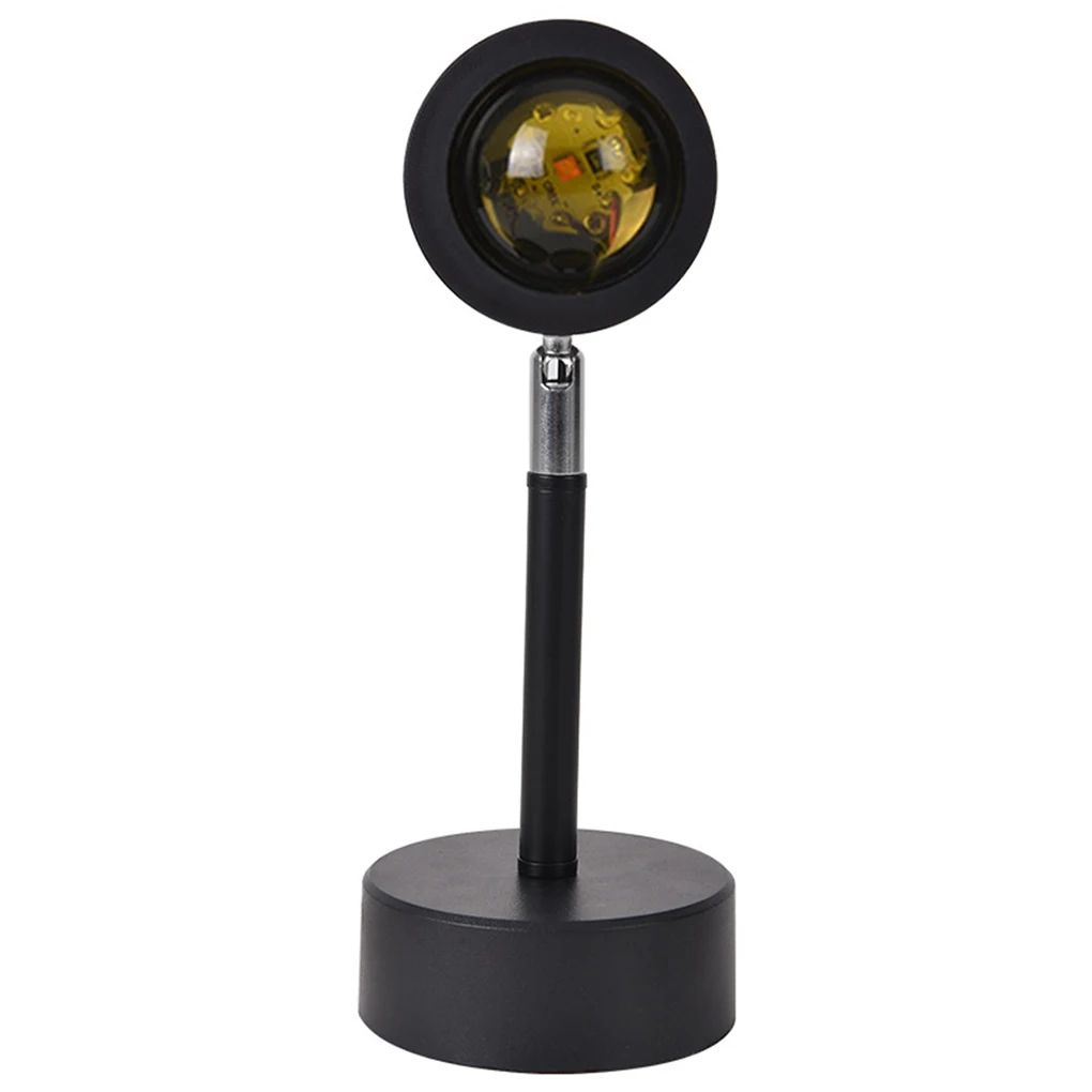 

Светодиодный проекционный светильник, 5 Вт, USB-светильник для проектора, регулируемая лампа для фотосъемки, атмосферная лампа, красный закат